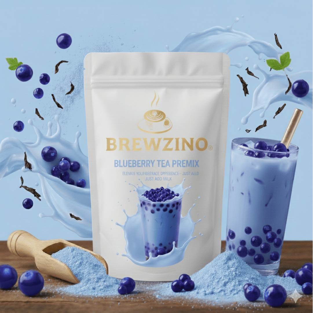 Brewzino Blueberry Bubble Tea Premix