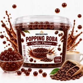 Coffee Popping Boba Pearls