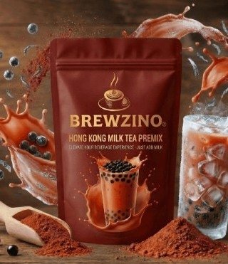 Brewzino Hongkong Bubble Tea Premix