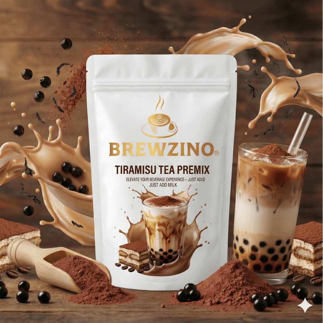 Brewzino Tiramisu Bubble Tea Premix
